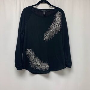 INC INTERNATIONAL CONCEPTS FEATHER SWEATER